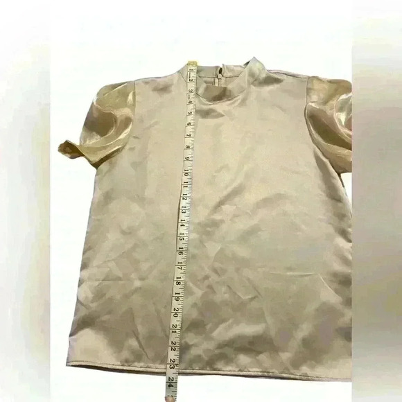 NWT ADOREMEU BOUTIQUE KOREAN PUFFY‎ BLOUSE - Picture 5 of 6